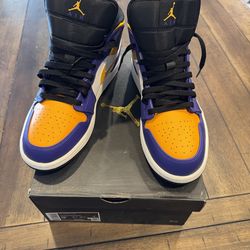 Jordan 1 Lakers
