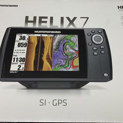 Humminbird Helix 7 W/ Side Imaging, Down imaging, & GPS for