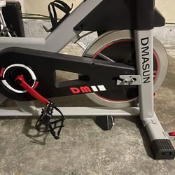 Stationary Gym Bike With Free Treadmill 