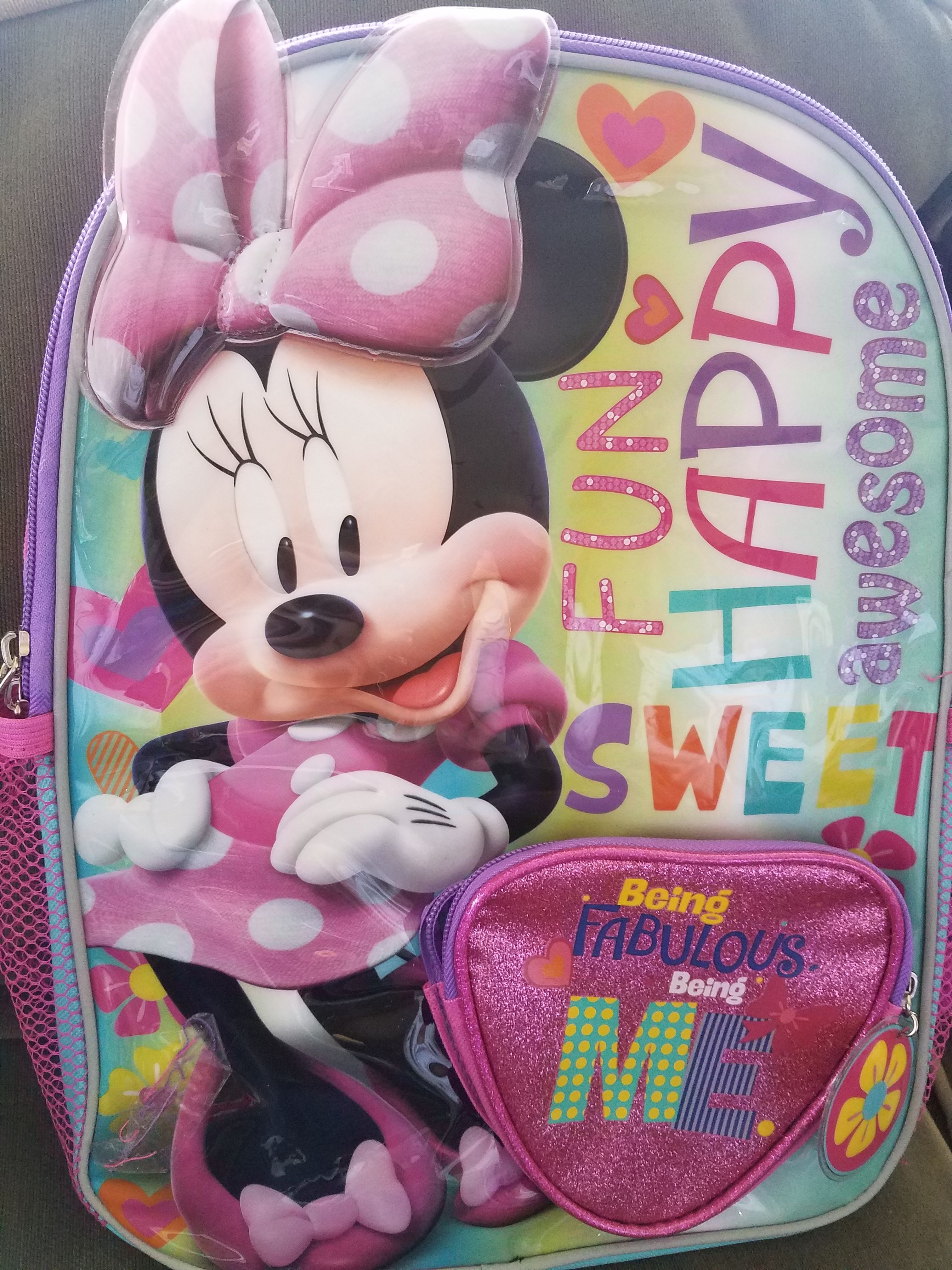 NEW Minnie Mouse Backpack