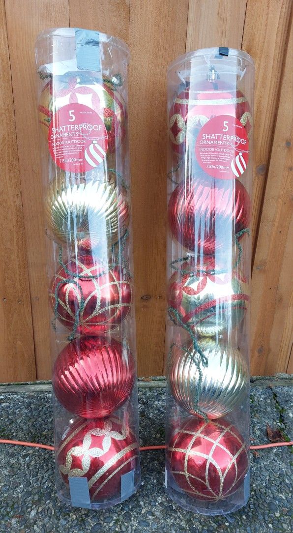 Huge Decorative Outdoor Christmas Ornaments