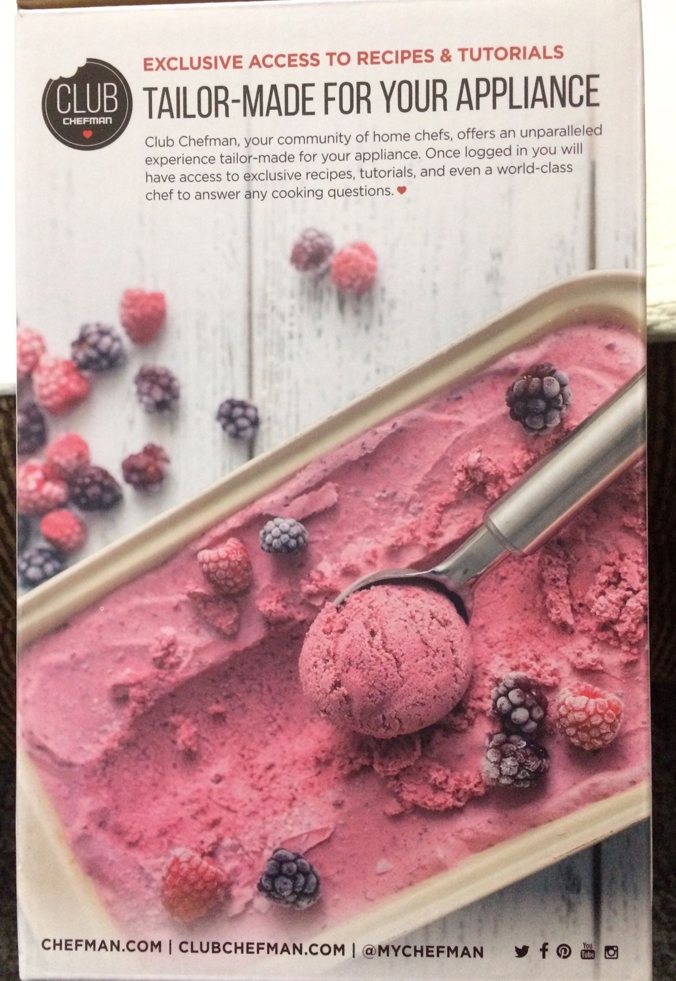 Chefman frozurt online dessert maker