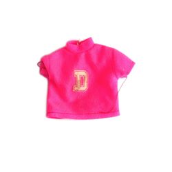 Vintage Barbie Pink “D” Shirt