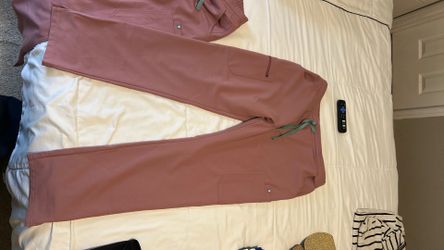 25 for the two ,FIGS Kade Cargo Scrub Pants for Women