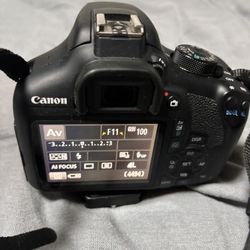 Canon EOS Rebel t6 With case