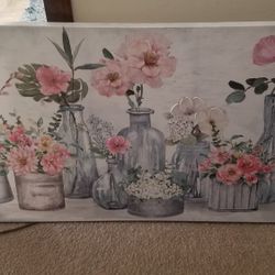 Flower Vase Wall Decor