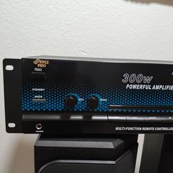 Pyle pro pt 600 A integrated stereo amplifier used working