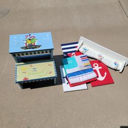 Childrens Pirate/ Sailor Bathroom accessories 