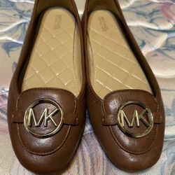 Lillie Leather Moccasin Micheal Kors Size 9
