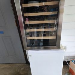 Mini Fridge And Wine Cooler 