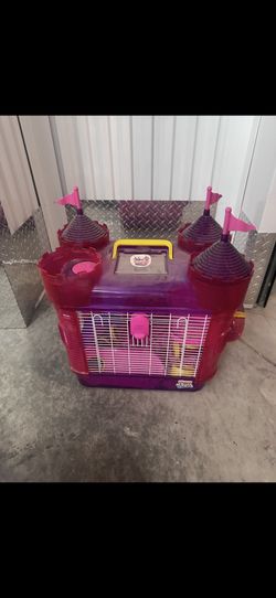 Hamster cage castle