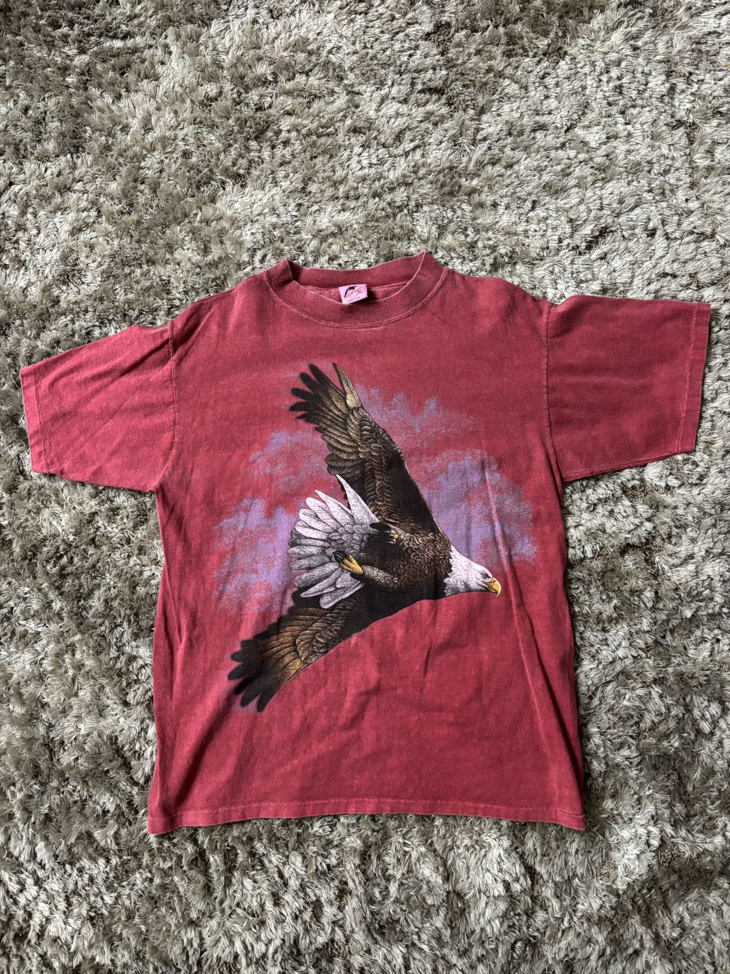 Vintage Eagle T Shirt Made In USA Size Large