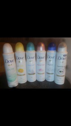 Dove deodorant $ 3 each all colors must buy 6