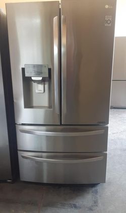 LG 4-Door Stainless Steel Fridge
