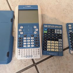 TI-Nspire Full Function Graphing Calculator With Three Keyboards