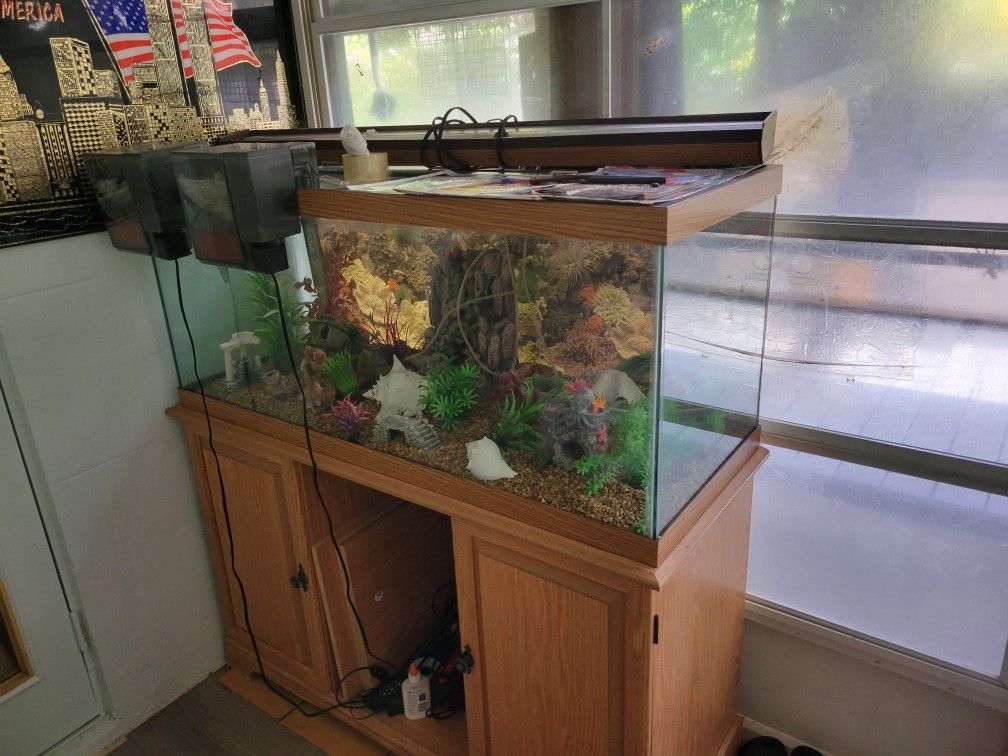 Fish Tank. 60 Gallon.