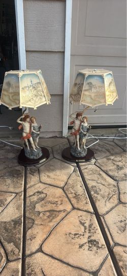 Pair of mi collection lamps