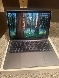 2020 MacBook Pro 13” M1 – 8GB RAM – 100% Battery Health – Only 15 Cycles