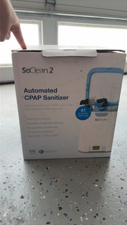SoClean 2 Automated CPAP Sanitizer – New Sealed Box – CPAP Cleaner