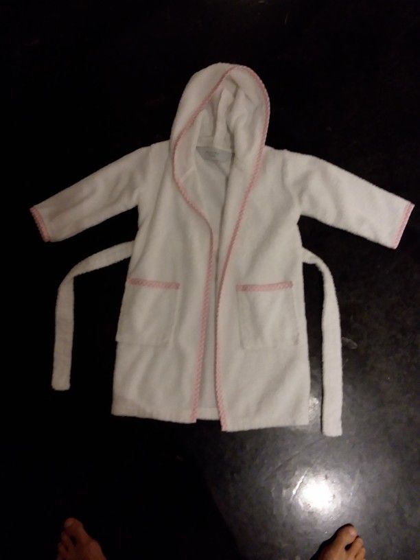 maura kids prince george terry bathrobe - size 3t to 4.5t