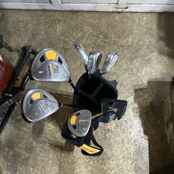 Youth Left Handed Golf Clubs 