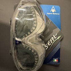 NEW! Aqua Sphere Seal XP Mask Smoke Unisex Adult Goggles