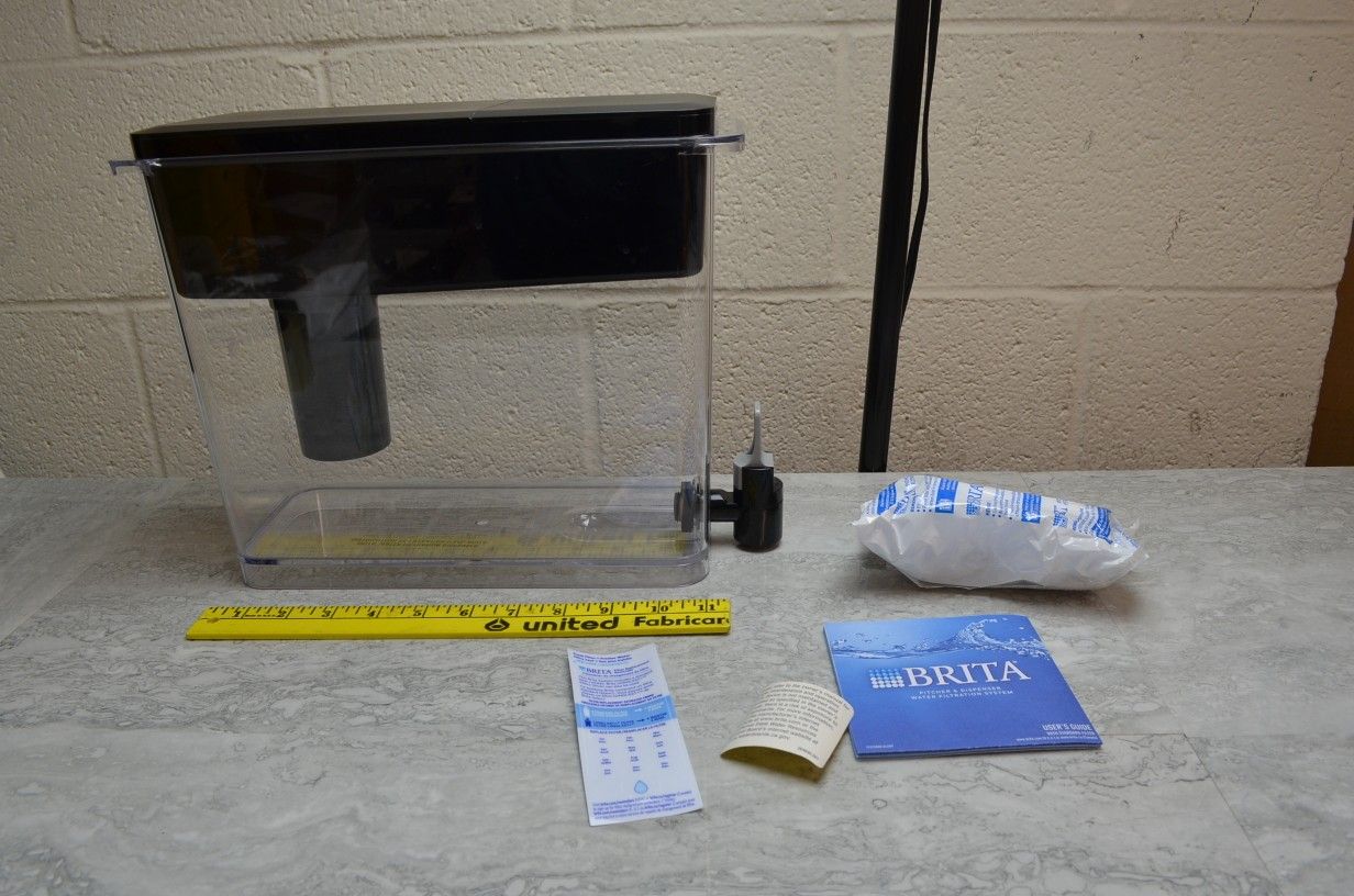 Brita Ultramax Water Filter Dispenser Model 36369 Black Large 18 Cup