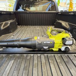 RYOBI 160 MPH 520 CFM 25cc Gas Jet Fan Blower **Bring Your Own Gas To Test**