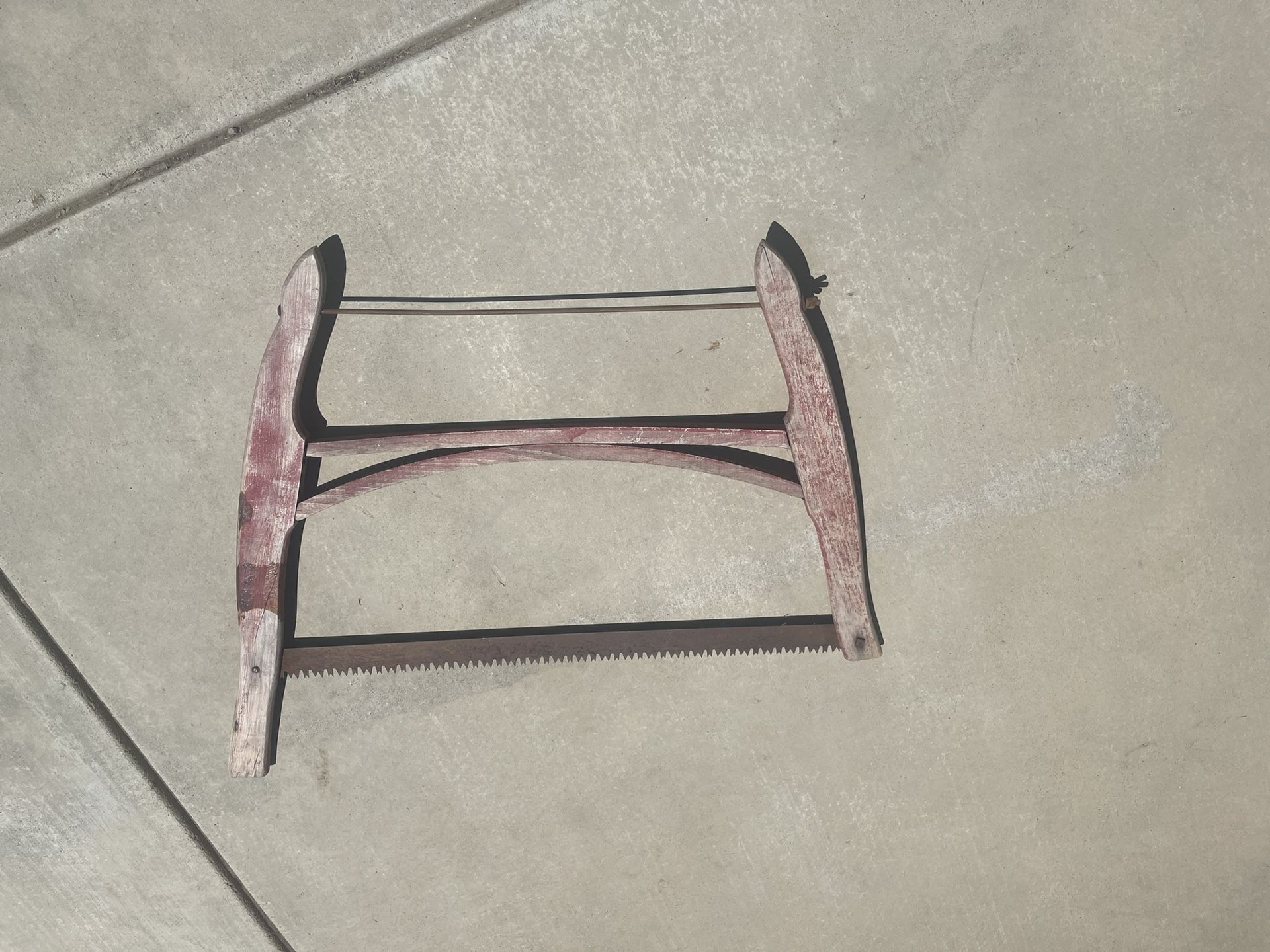 Vintage Cross Bow Saw