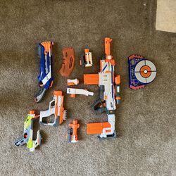 Assortment of Nerf Guns