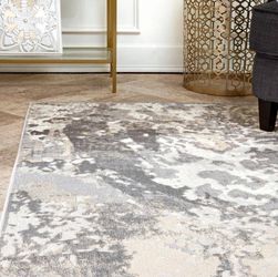 Nuloom Natalya Vintage Grey Area Rug