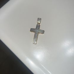Cross Gold Pendant 