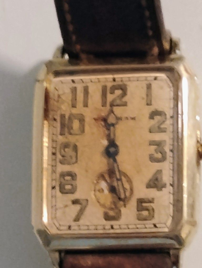 1930's Waltham 14k Gf. Running.