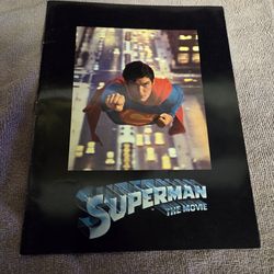 1978 Superman movie brochure