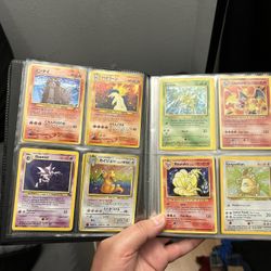 Pokemon Vintage Holo Cards 