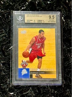 2009 UPPER DECK SP #234 STEPHEN CURRY ROOKIE BGS 9.5