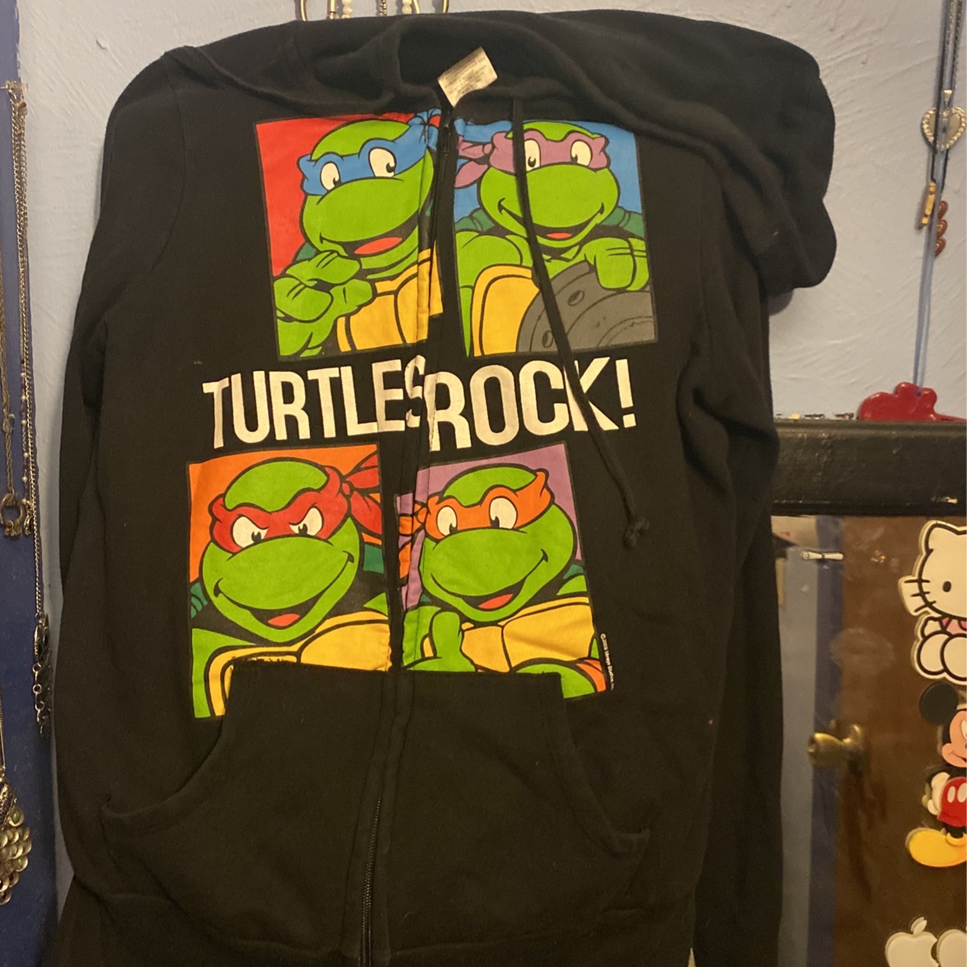 Ninja Turtle Black Hoodie