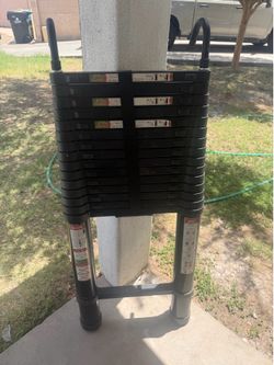 Rikade 12.5 FT Telescoping Extension Ladder (330 lbs Capacity) – Great Condition
