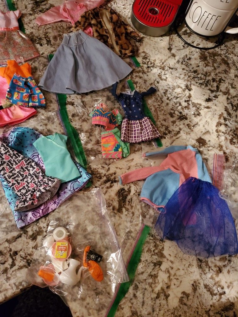 Misc Barbie Doll Clothes,  Each Set