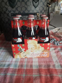 6 Pack 8oz Coca-Cola Classic Bottles