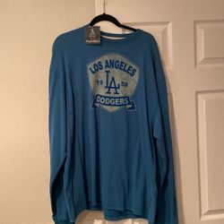 Vintage LA Dodgers Long Sleeve Shirt 3XL