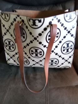 Tory Burch T Monogram Tote Bag