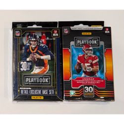 2020 + 2021 Panini Playbook Football Hanger Box Lot - 2 Box Lot - Brand New & Factory Sealed NFL cards NEW