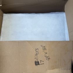 17, 24” x 24” x 1” paint booth filters