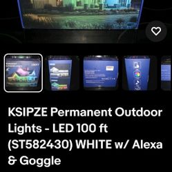 Permanent Outdoor Lights 100ft 