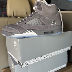 Jordan 5 wolf gray