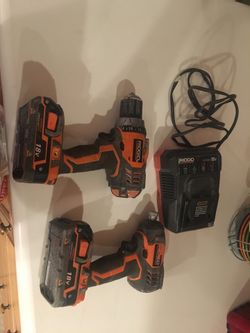 Set de driles RIDGID 18 vol