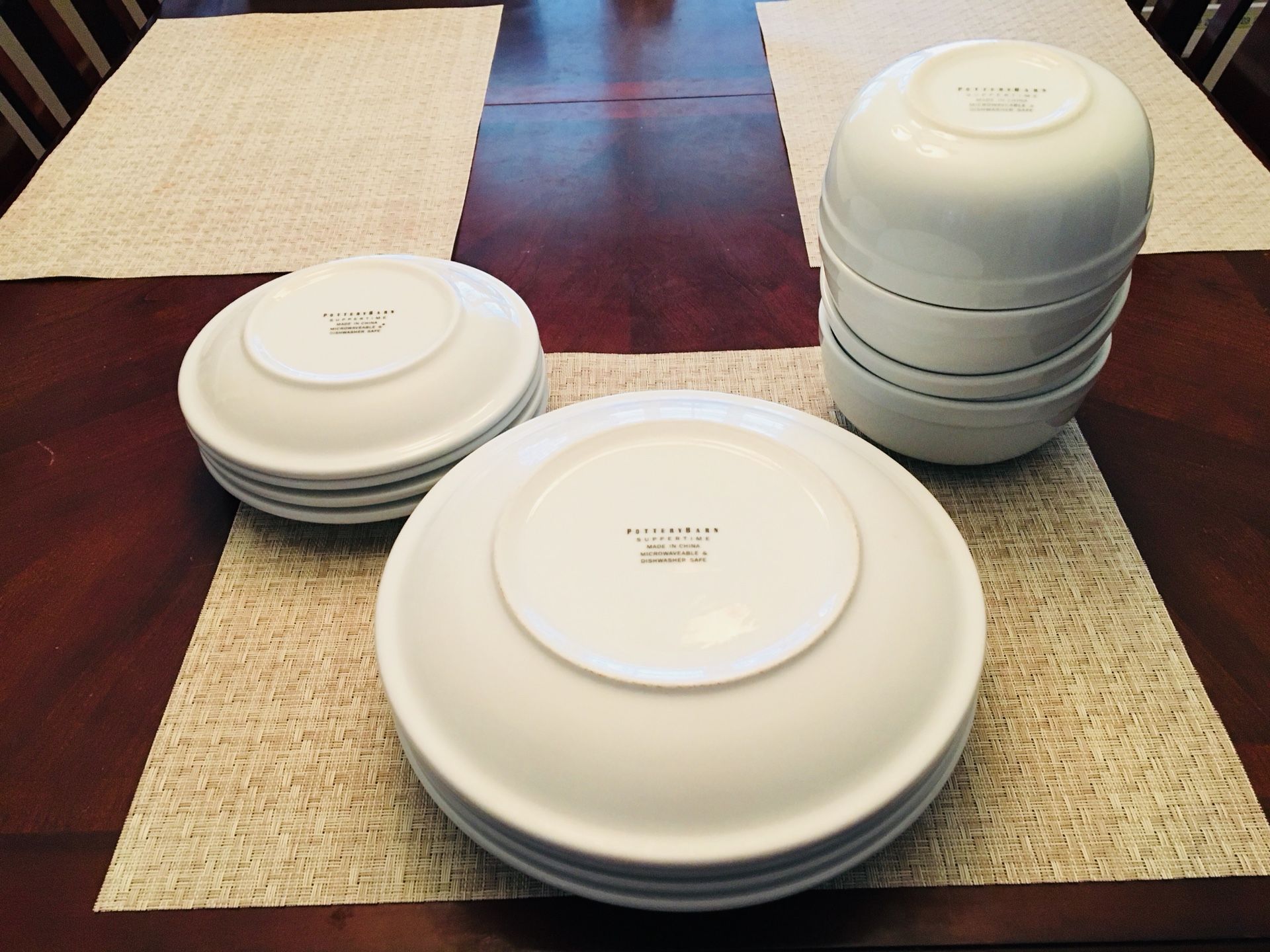 Pottery Barn Suppertime Plate and Bowl set for Sale in San Jose, CA