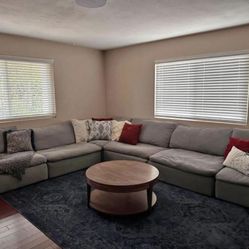 *Free Delivery* Gray Bobs Dream Modular Cloud Couch Sectional