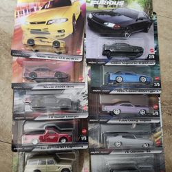 Hotwheels Fast And Furious Lot 